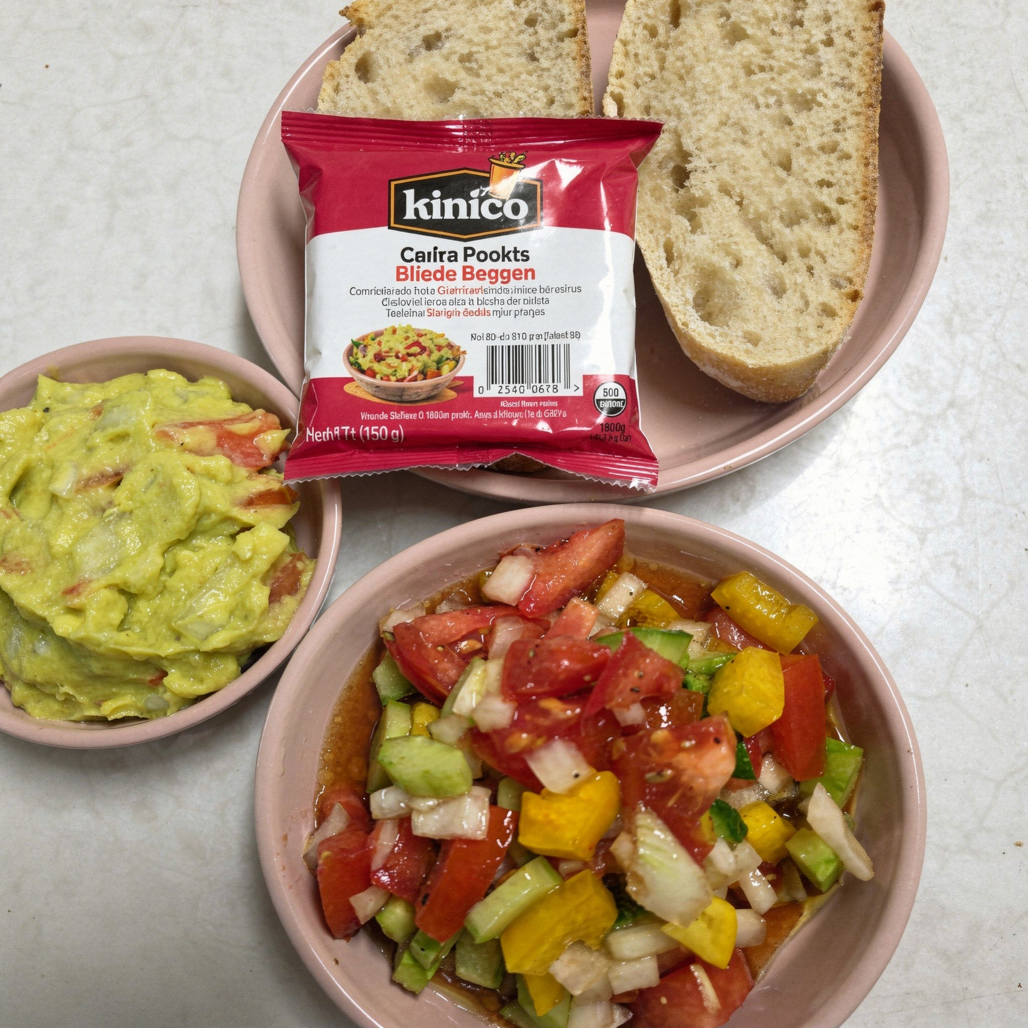 {
  "scene": "A high-quality food photography composite that takes the exact setting, lighting, and props from image 1 and seamlessly introduces the new product from image 2. The background is a light